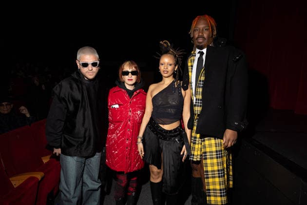 Paris Fashion Week, guests of the Jeanne Friot fashion show