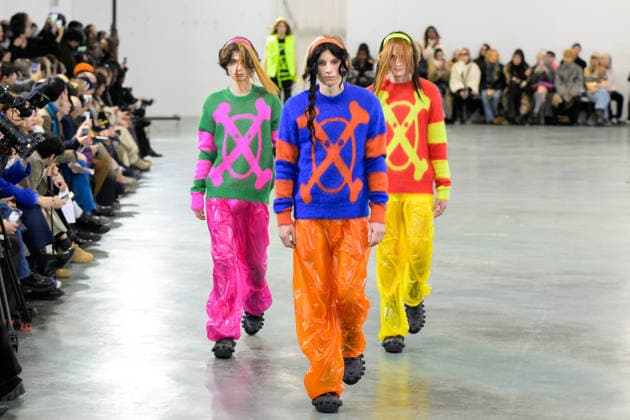 Paris Fashion Week, Walter Van Beirendonck fashion show