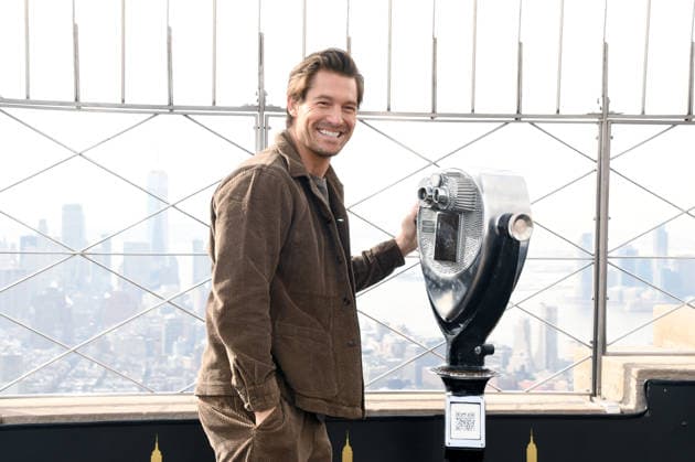 Craig Conover visits the Empire State Building in New York