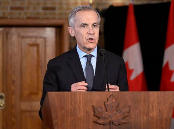 Canada, Mark Carney press conference in Quebec