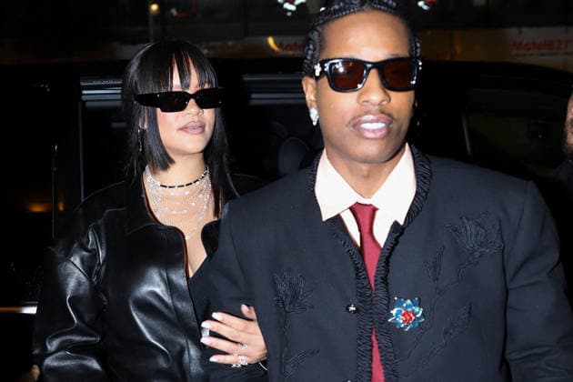 Paris Fashion Week, Rihanna and ASAP Rocky visit restaurant