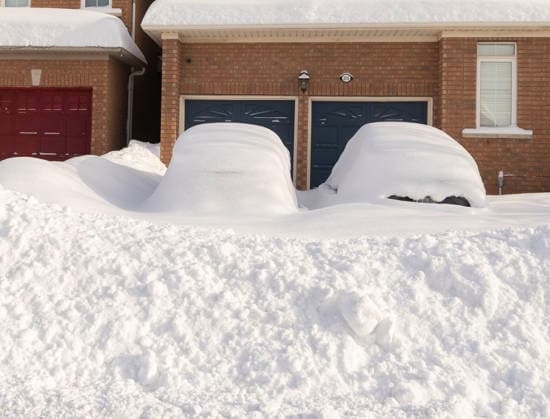 Canada, winter storm, impressions from Toronto