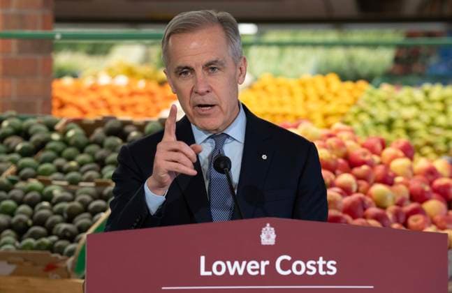 Canada, Mark Carney press conference in Ottawa