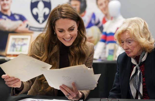 Princess Kate visits communities in the north of England