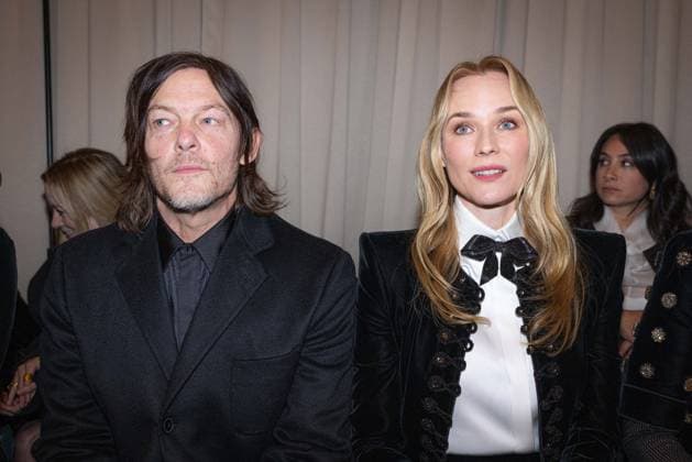 Paris Fashion Week, guests at the Giorgio Armani fashion show