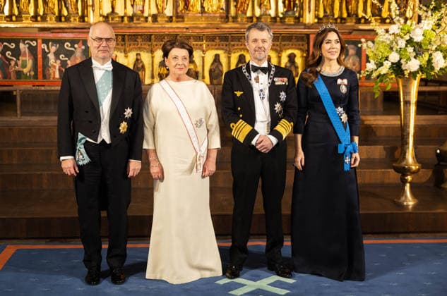 Royals, King Frederik and Queen Mary of Denmark visit Estonia