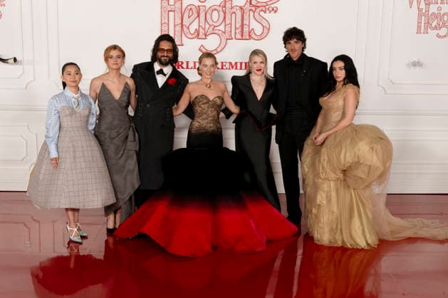 Wuthering Heights world premiere in Los Angeles