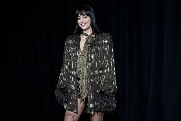 Paris Fashion Week, guests at the Valentino fashion show