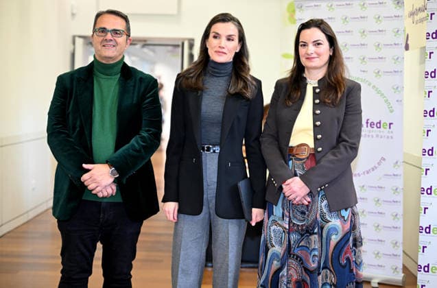 Queen Letizia of Spain chairs working meeting with the Federation for Rare Diseases FEDER in Madrid