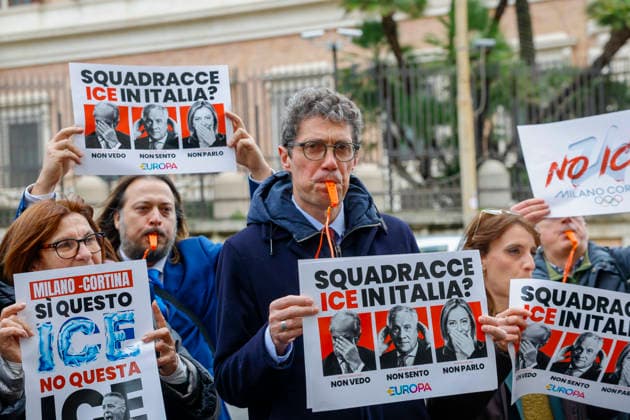 Milano Cortina 2026, protests against the use of ICE trains during the Olympic Games in Italy