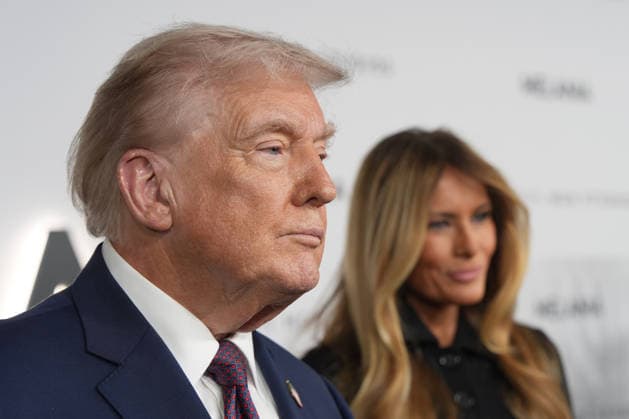 Donald Trump again calls for Jimmy Kimmel to be sacked after joke about Melania, archive pictures