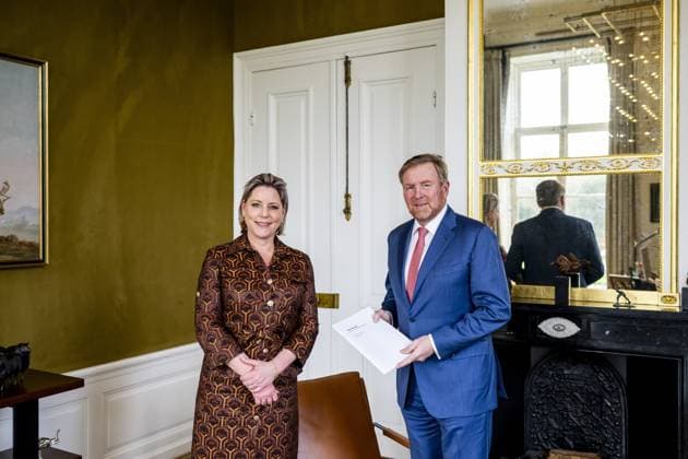 Royals, King Willem-Alexander receives Prof R. M. Letschert in The Hague