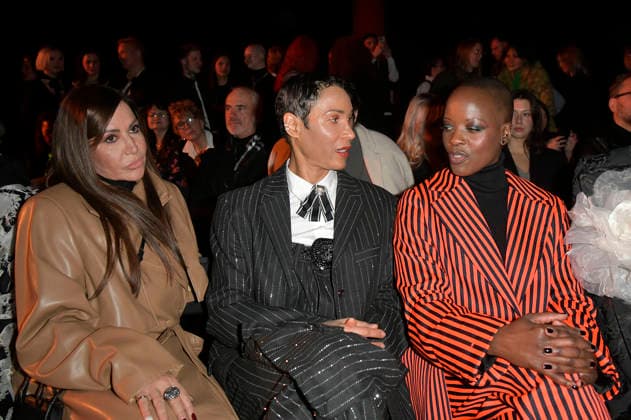 Berlin Fashion Week, guests of the Kilian Kerner fashion show