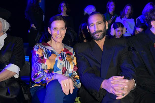 Berlin Fashion Week, guests of the Danny Reinke fashion show