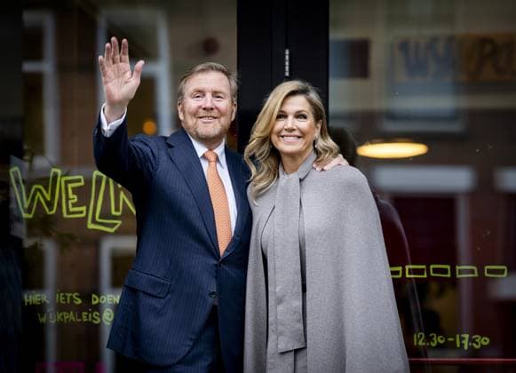 Royals, King Willem-Alexander and Queen Maxima of the Netherlands visit Orange Fund initiatives in Rotterdam