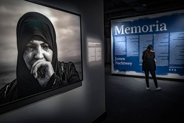 James Nachtwey: Memoria exhibition at the Fotografiska Museum in Berlin