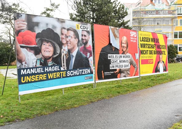 Baden-Württemberg state election 2026, election posters