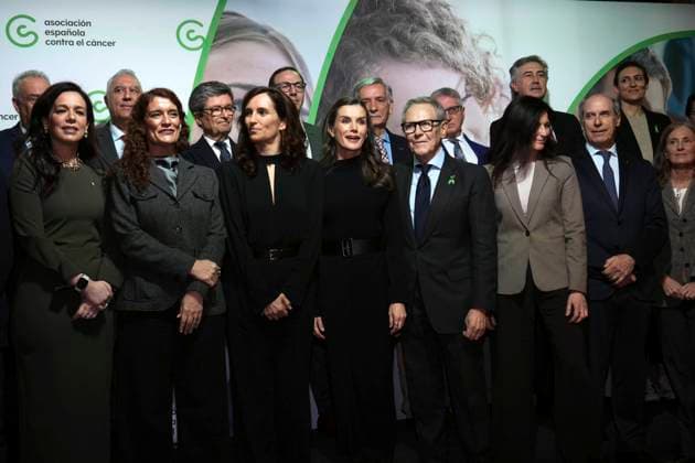 Spain, Queen Letizia at World Cancer Day event in Madrid