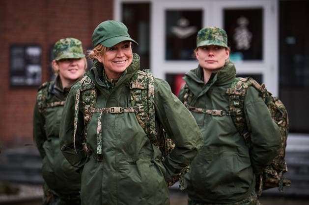 Queen Maxima of the Netherlands begins army reservist training at the Royal Military Academy in Breda