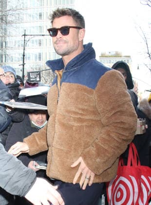 Chris Hemsworth in New York