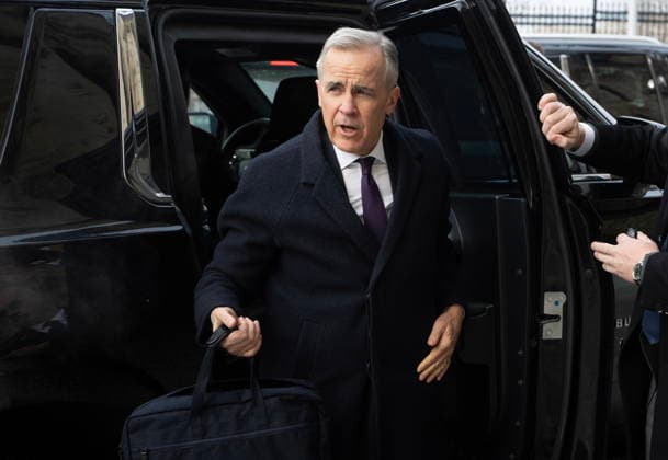 Canada, Mark Carney on Parliament Hill in Ottawa