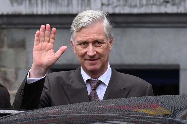 Royals, King Philippe of Belgium visits FN Browning in Herstal