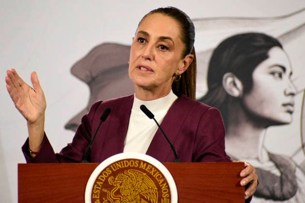 Mexico, Claudia Sheinbaum Press conference in Mexico City