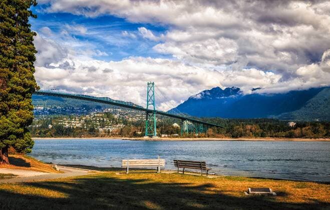 Travel, Parks and Gardens, Canada, Stanley Park in Vancouver