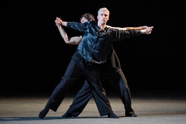 Ballet Icons Gala at the London Coliseum, rehearsals