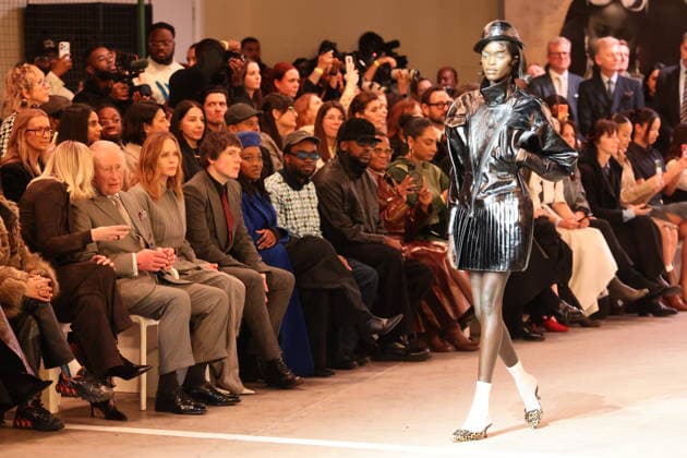 Royals, King Charles III visits London Fashion Week