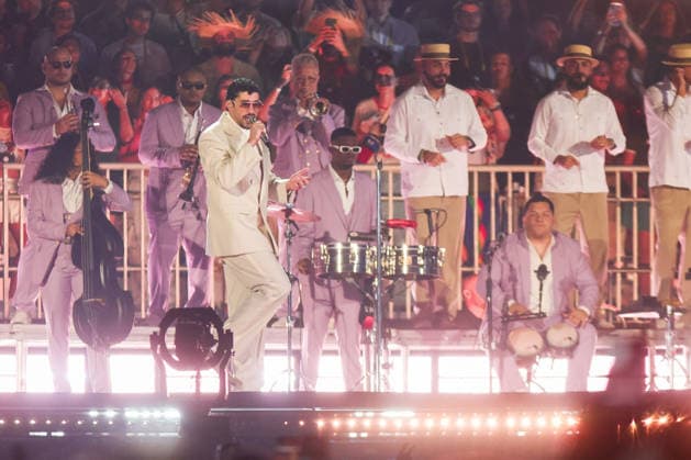 Bad Bunny concert in Sao Paulo