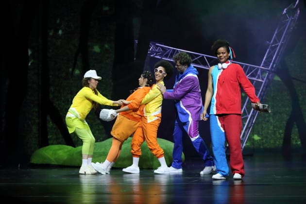 Wolf photo rehearsal at the Theatre an der Parkaue in Berlin