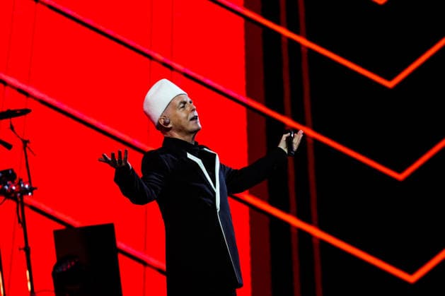 Pet Shop Boys concert at the Vina del Mar Festival