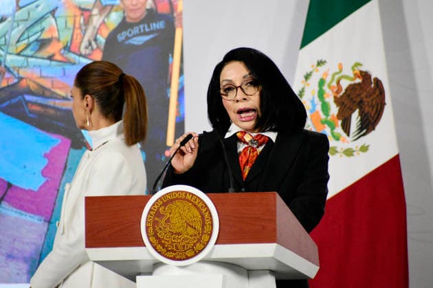 Mexico, Claudia Sheinbaum Press conference in Mexico City