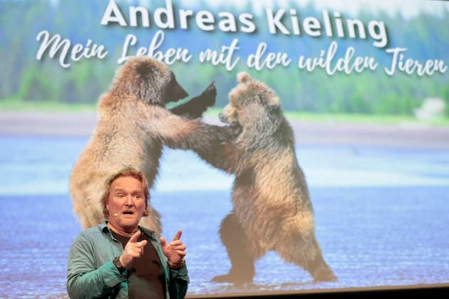 Andreas Kieling with his programme My life with wild animals in Cologne