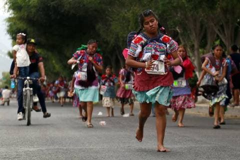 Mexico, Traditional Tortilla Race