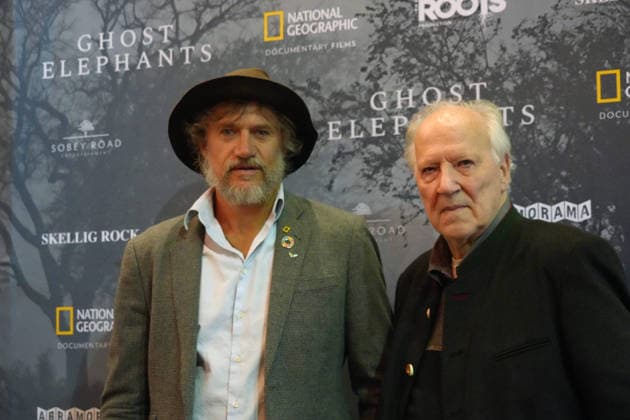 Ghost Elephants Screening And Press Line in New York