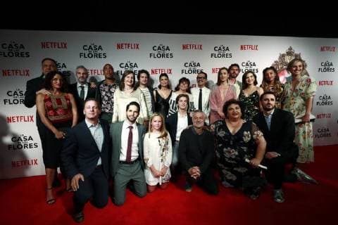 Netflix La Casa de las Flores Premiere in Mexico City