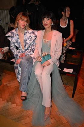 Milan Fashion Week, guests of the Hui fashion show