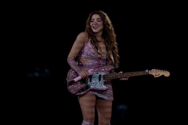 Shakira concert in Mexico City