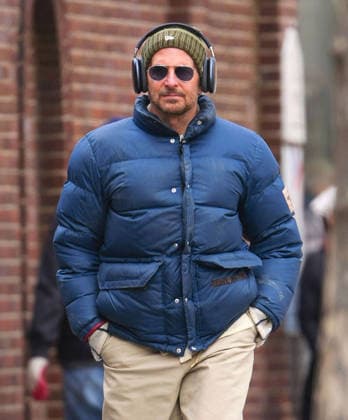Bradley Cooper on the road in New York