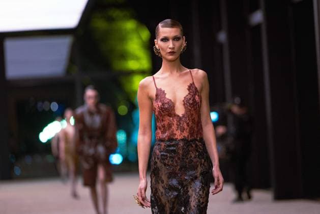 Paris Fashion Week, Saint Laurent fashion show