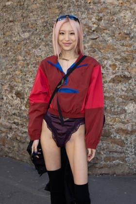 Paris Fashion Week, guests at the Dries van Noten fashion show