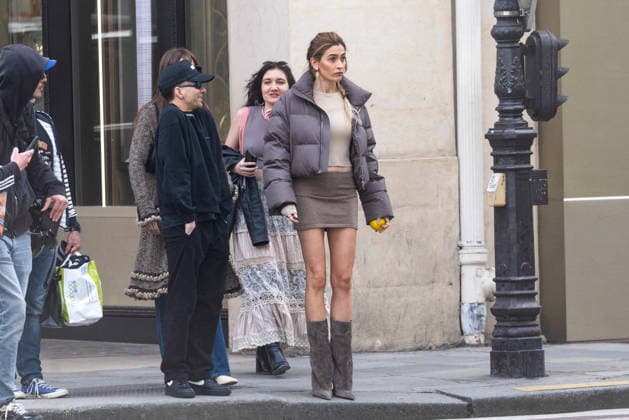 Paris Fashion Week, Paris Jackson on the road in Paris