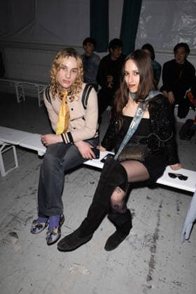 Paris Fashion Week, guests at the Grounds fashion show