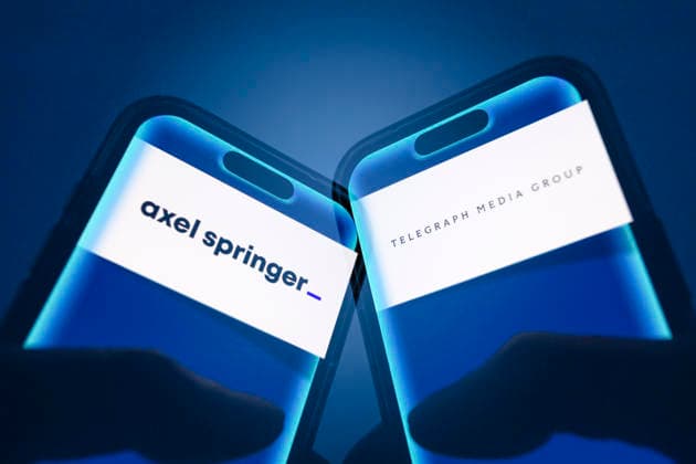 Axel Springer Verlag completes Telegraph takeover – archive images