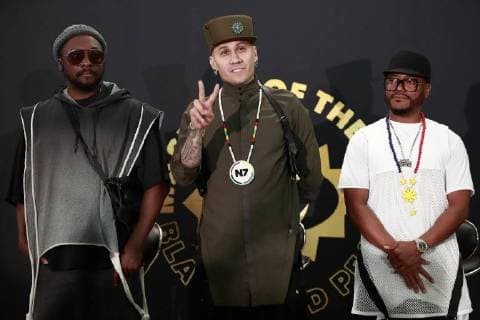 Black Eyed Peas press conference in Mexico City