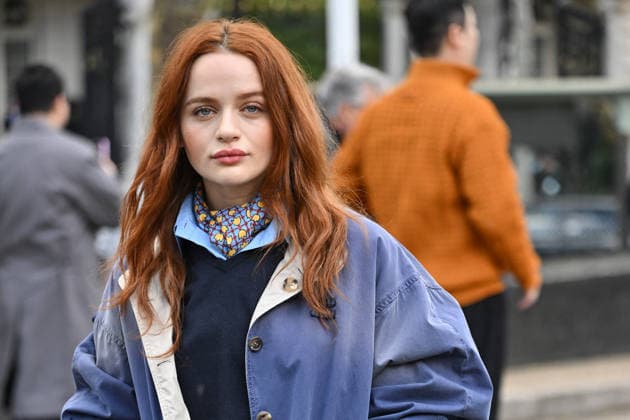Paris Fashion Week, guests at the Miu Miu fashion show