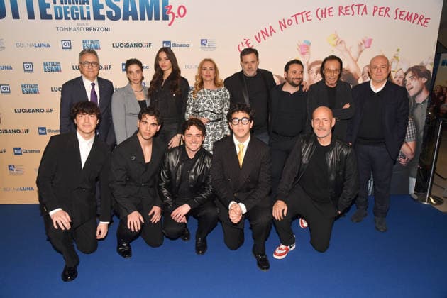 The Night Before the Exams 3.0 Premiere in Rome