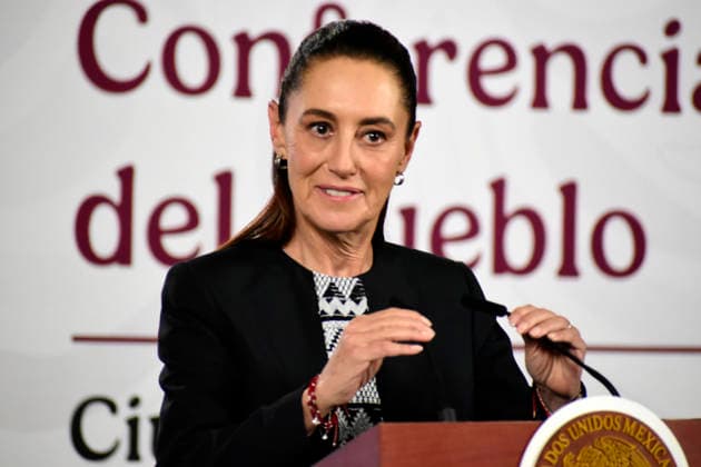 Mexico, Claudia Sheinbaum Press conference in Mexico City